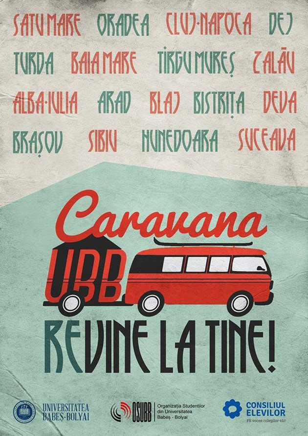 Caravana UBB vine și la Satu Mare