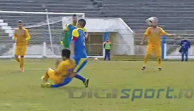 Accidentare oribilă pentru Cosmin Iuhas