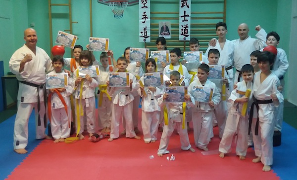 Examen de grad la Bushido