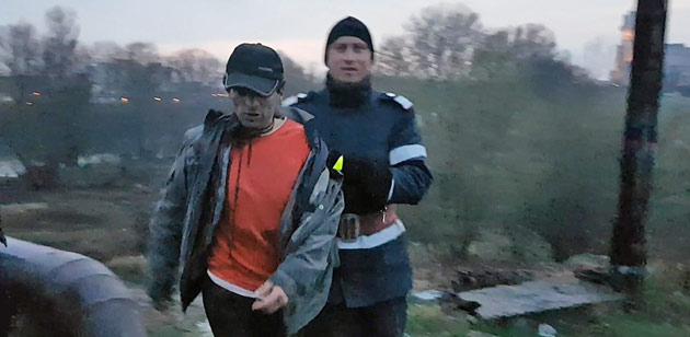 Tentativă de suicid pe Podul de fier