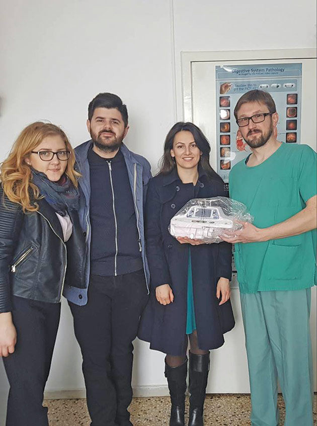 O nouă donație Rotaract pentru Spitalul Județean