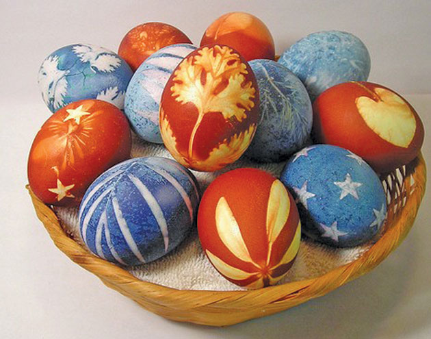 Ouă vopsite la Muzeul Județean