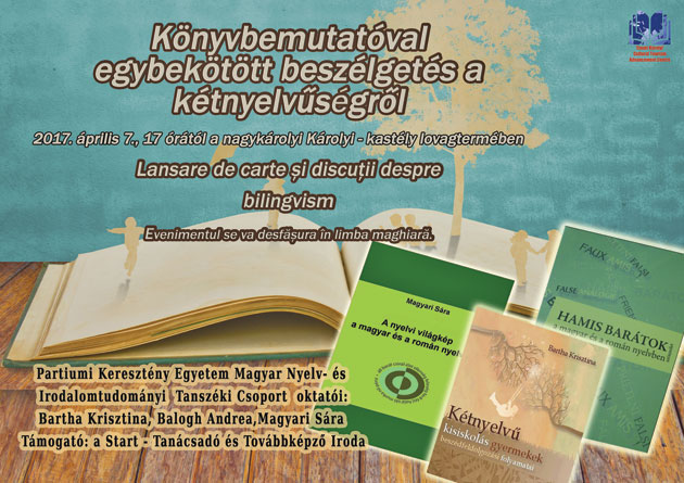 Lansare de carte și sesiune de comunicare având ca temă bilingvismul