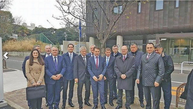 Primarul Kereskenyi Gabor,  în vizită oficială în Japonia