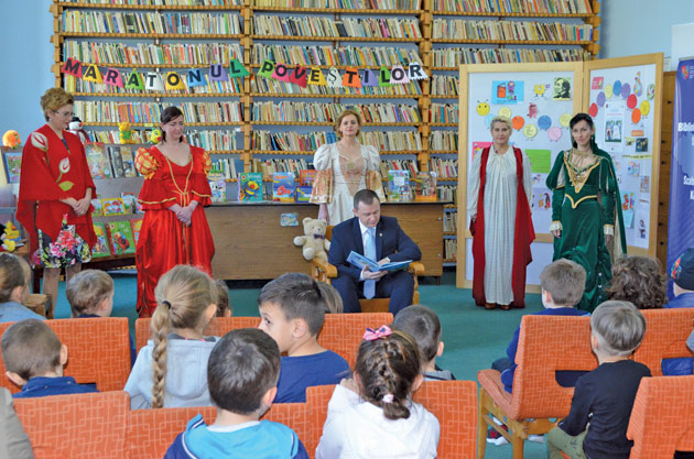 Prefectul Darius Filip a dat startul  la ”Maratonul Poveștilor”