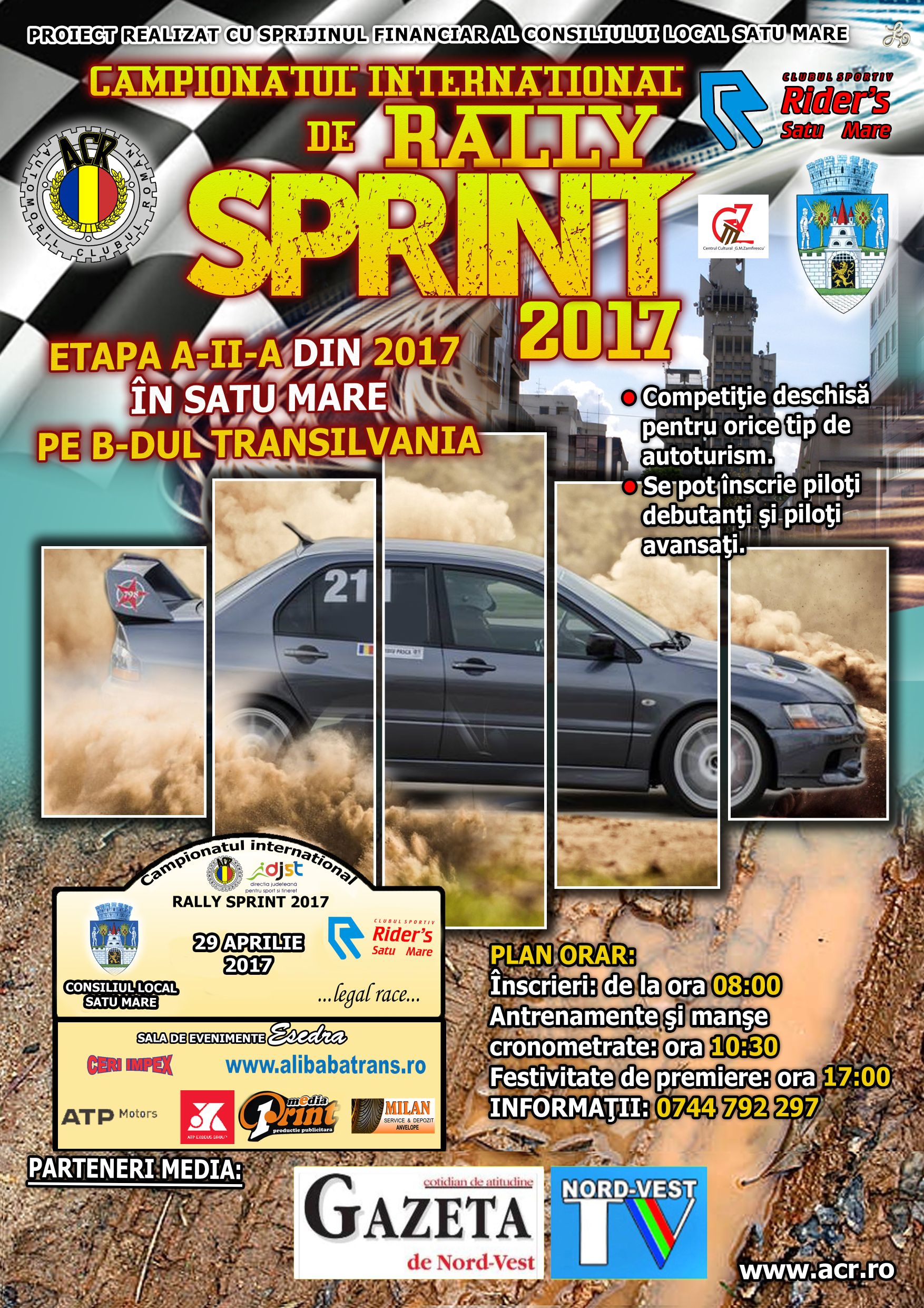 Etapă de rally-sprint în Centru Nou!