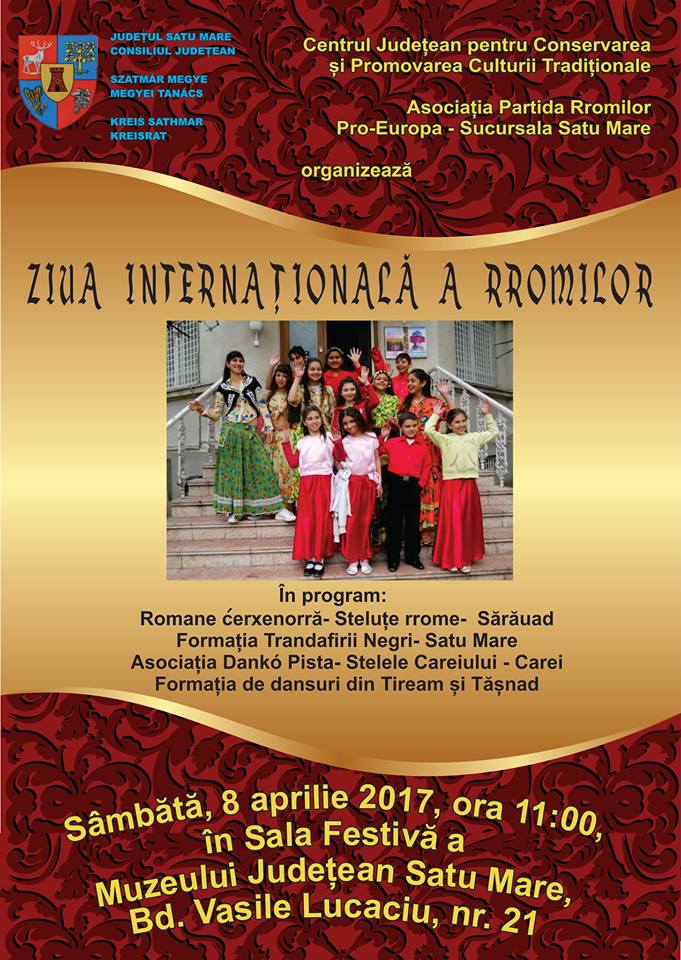 Ziua Internațională a Rromilor, sărbătorită la Satu Mare