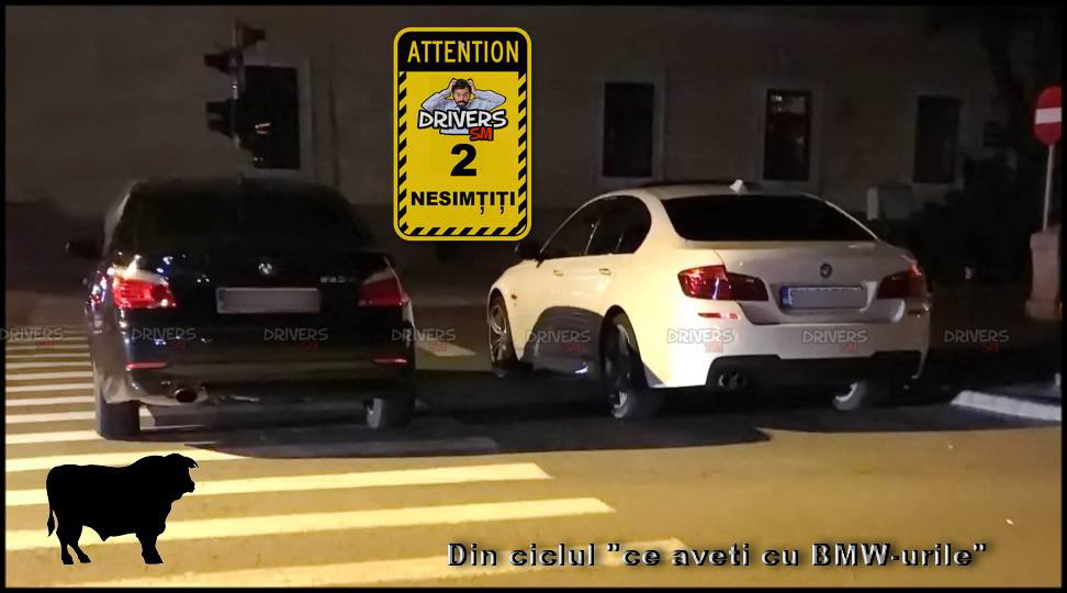 Când îţi cumpără tăticul BMW poţi să-l parchezi unde vrei