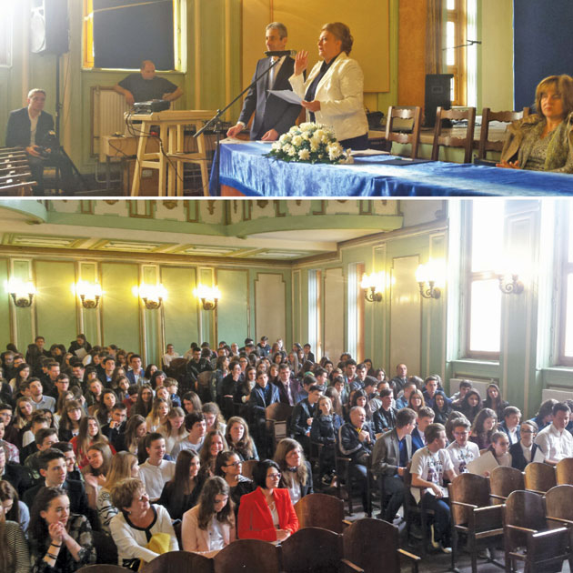 Fast la Ziua Colegiului Naţional Mihai Eminescu Satu Mare