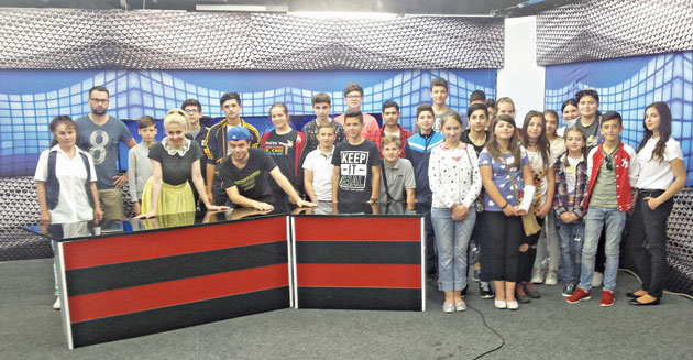 Oaspeți la studiourile Nord Vest TV