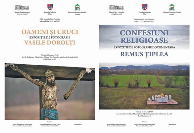 Remus Țiplea își expune „Confesiunile religioase” la Muzeul Țării Crișurilor
