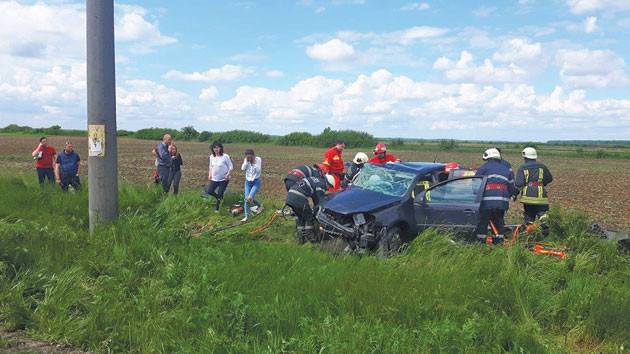 Accident grav între Odoreu și Băbășești