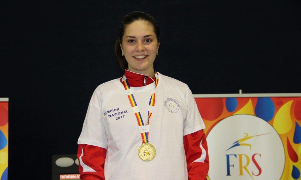 Scrimă  /  Amalia Tătăran, noua campioană națională la spadă