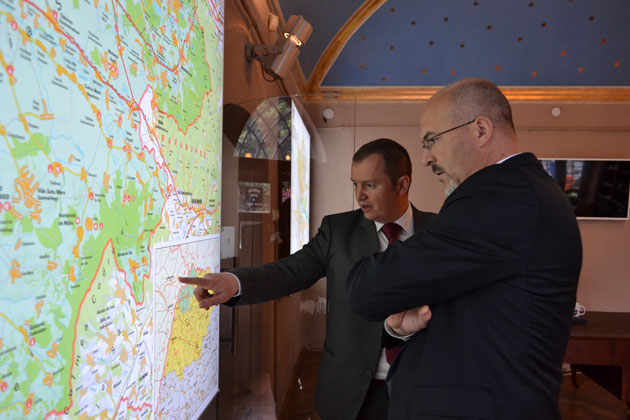 Ambasadorul Poloniei, în vizită  la Satu Mare