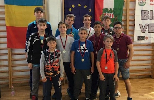 De 11 ori pe podium  la Nyiregyhaza