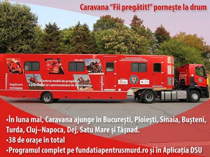 Caravana SMURD vine în Sătmar