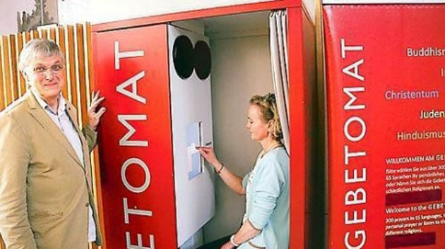 Un automat pentru rugăciuni, instalat pe aeroportul din Stuttgart