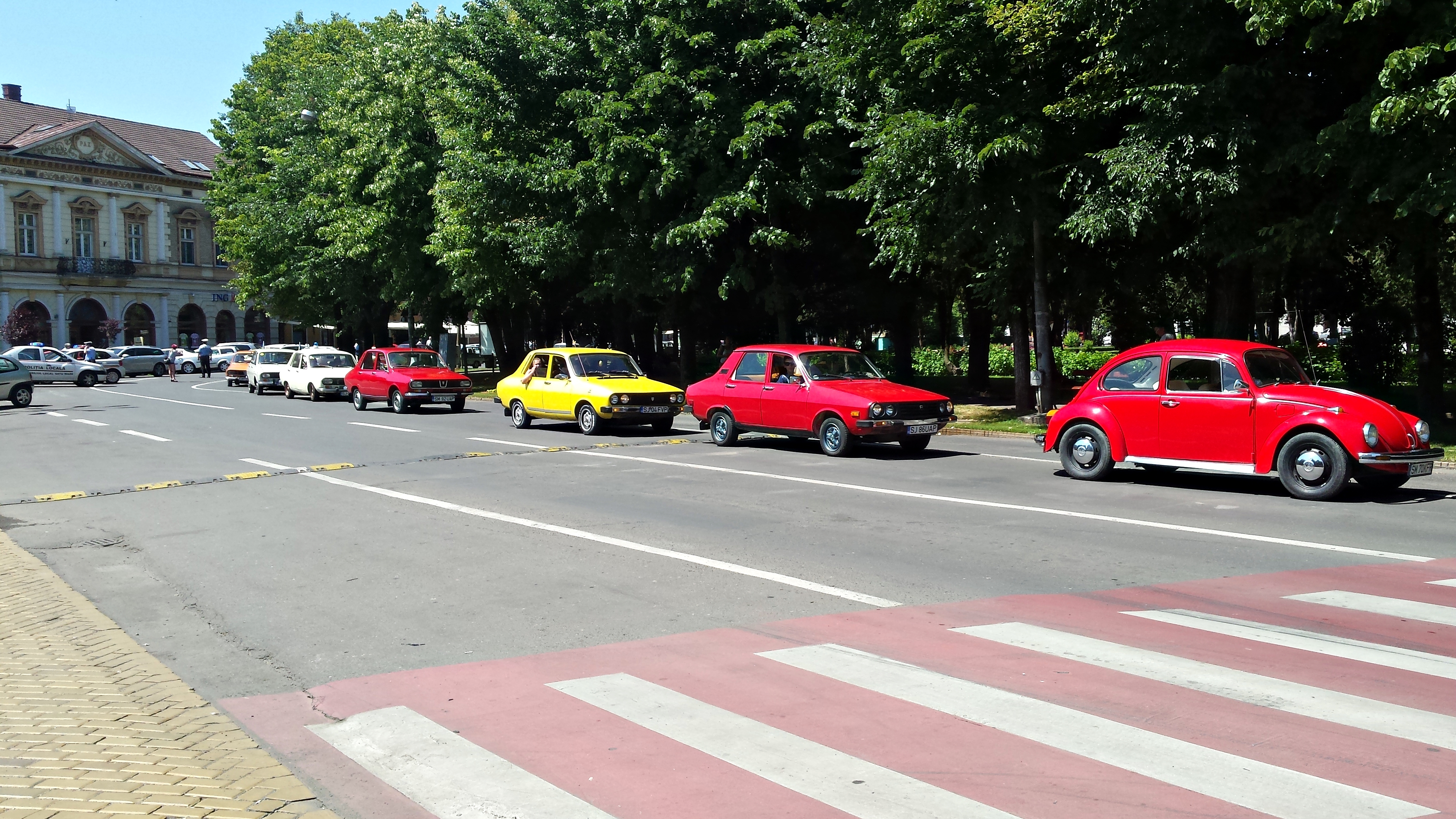 Aer de epocă prin Sătmar