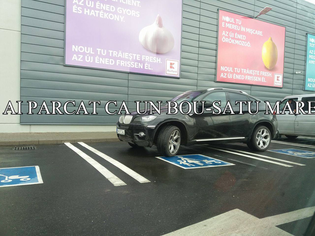 Nesimțitul cu BMW  a fost identificat