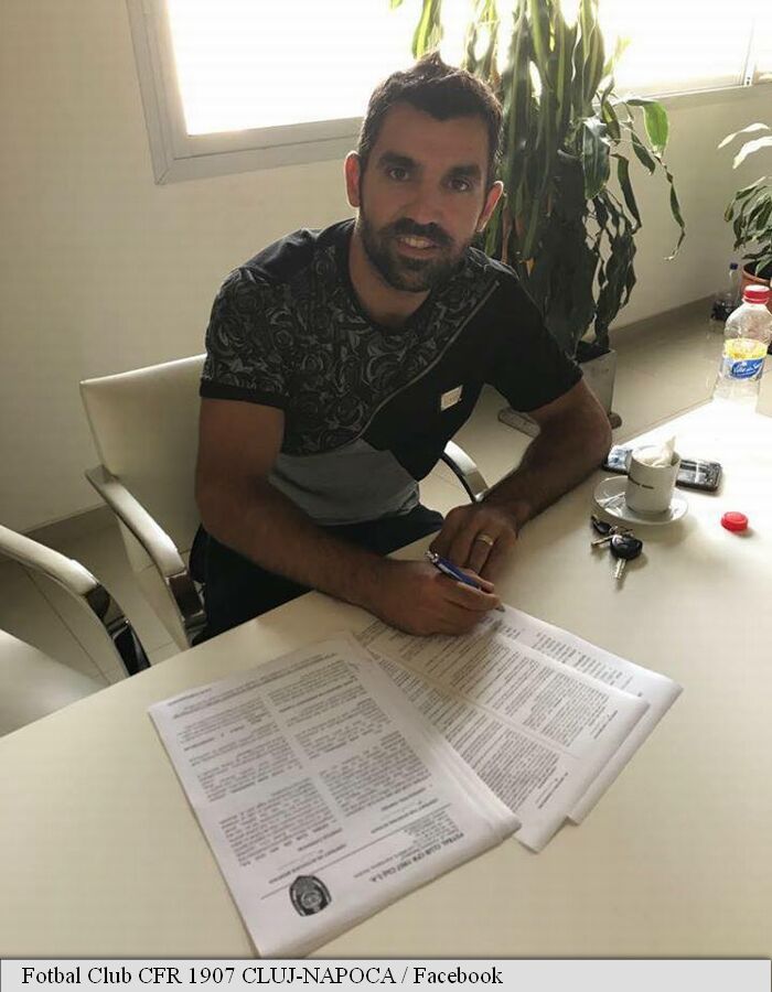 Argentinianul Culio a revenit la CFR Cluj