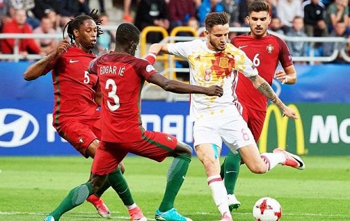 Spania a învins Portugalia, scor 3-1, în Grupa B a Campionatului European de tineret