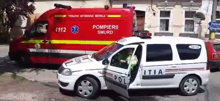 Accident produs de un șofer fără permis și beat criță