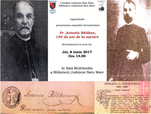 Un veac și jumătate de la nașterea lui Antoniu Băliban