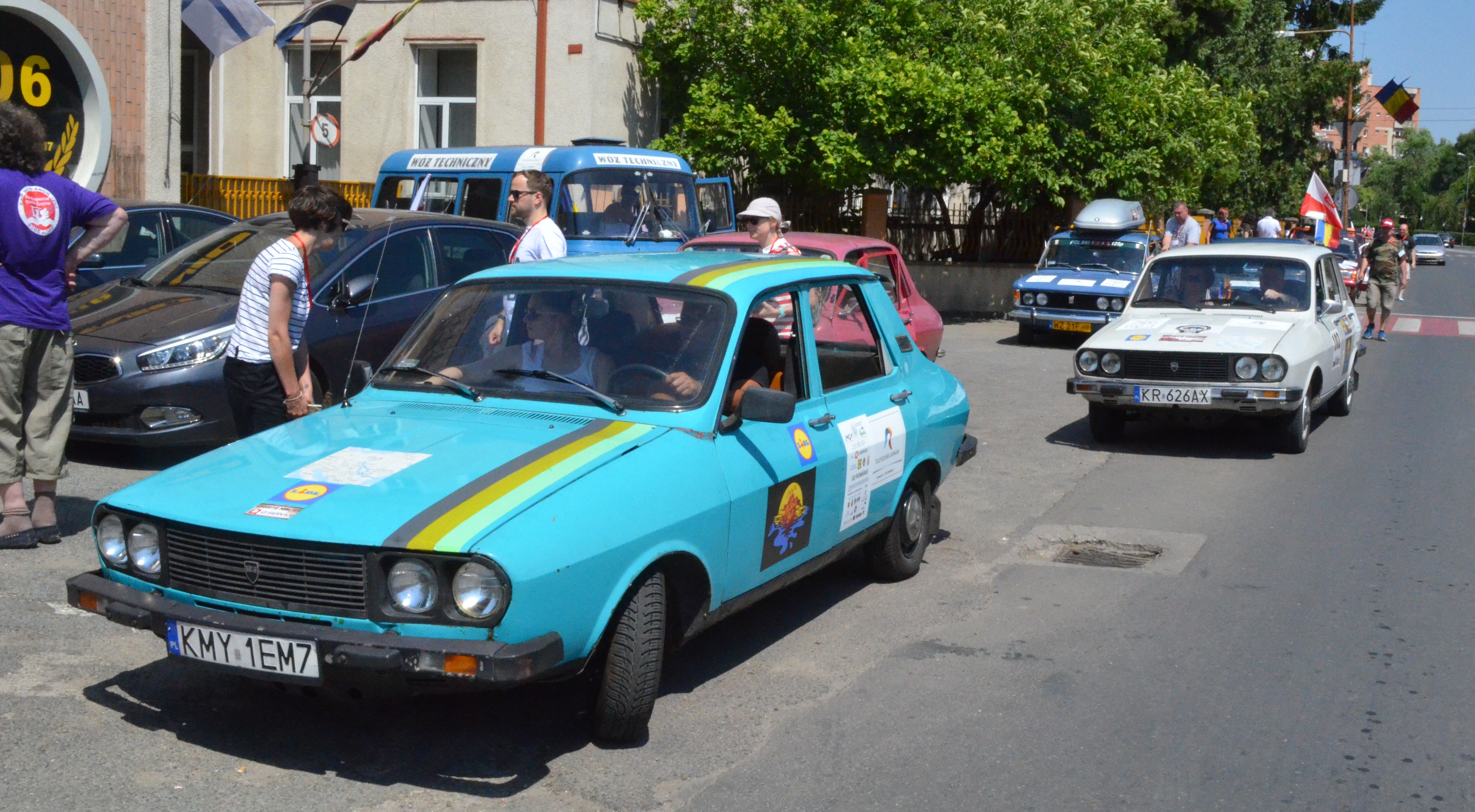 Caravana ”GO Romania” a trecut ieri prin Satu Mare