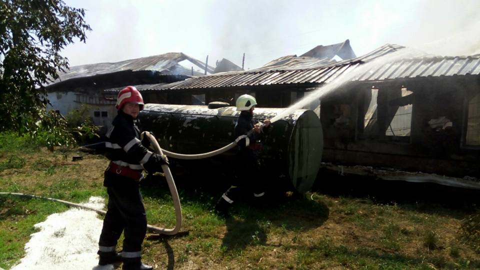 Incendii de amploare la Sanislău şi Satu Mare