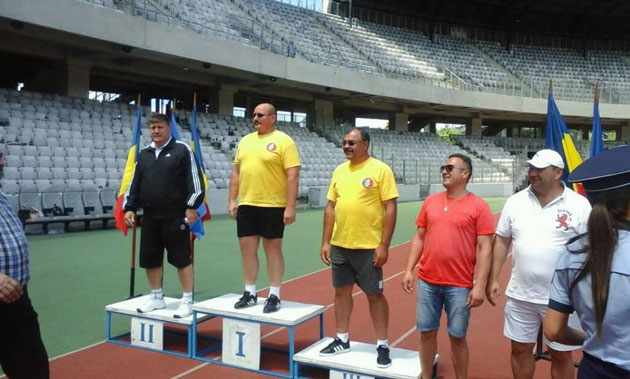 Aur câștigat de pompierii sătmăreni