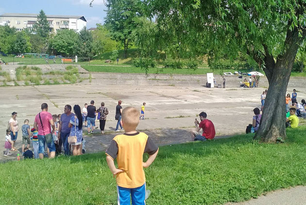 Distracție de 1 Iunie în Parcul UFO din Micro 17