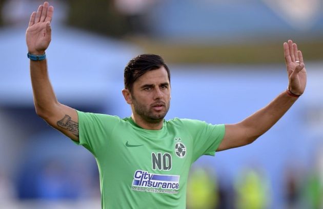 Meciul de fotbal CSU Craiova - Steaua, scor 1-2, etapa 8, liga 1, tur, campionat 2015-2016, desfasurat pe Stadionul Extensiv, in Craiova. 22.08.2015