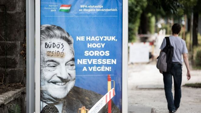 FOTOGALERIE. Nu-l lăsa pe Soros să râdă la urmă. Campanie agresivă în Ungaria