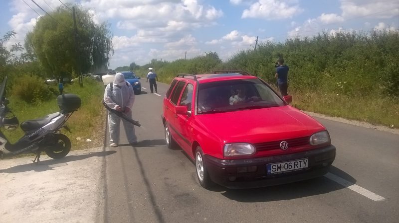 VIDEO/FOTO. Alertă de grad maxim la Satu Mare. Se așteaptă rezultatele de laborator
