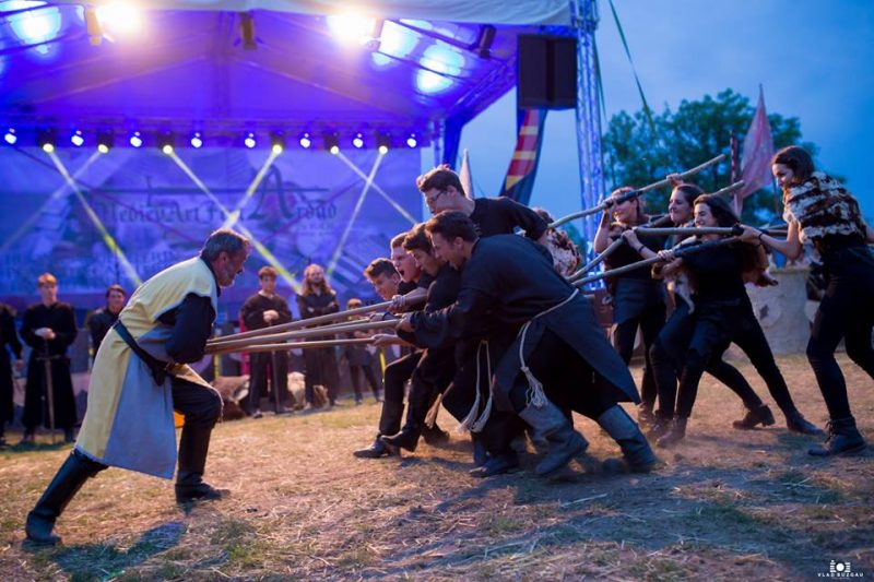 VIDEO&FOTO. Spectacol Medieval la Ardud. MedievArtFest, succes deplin