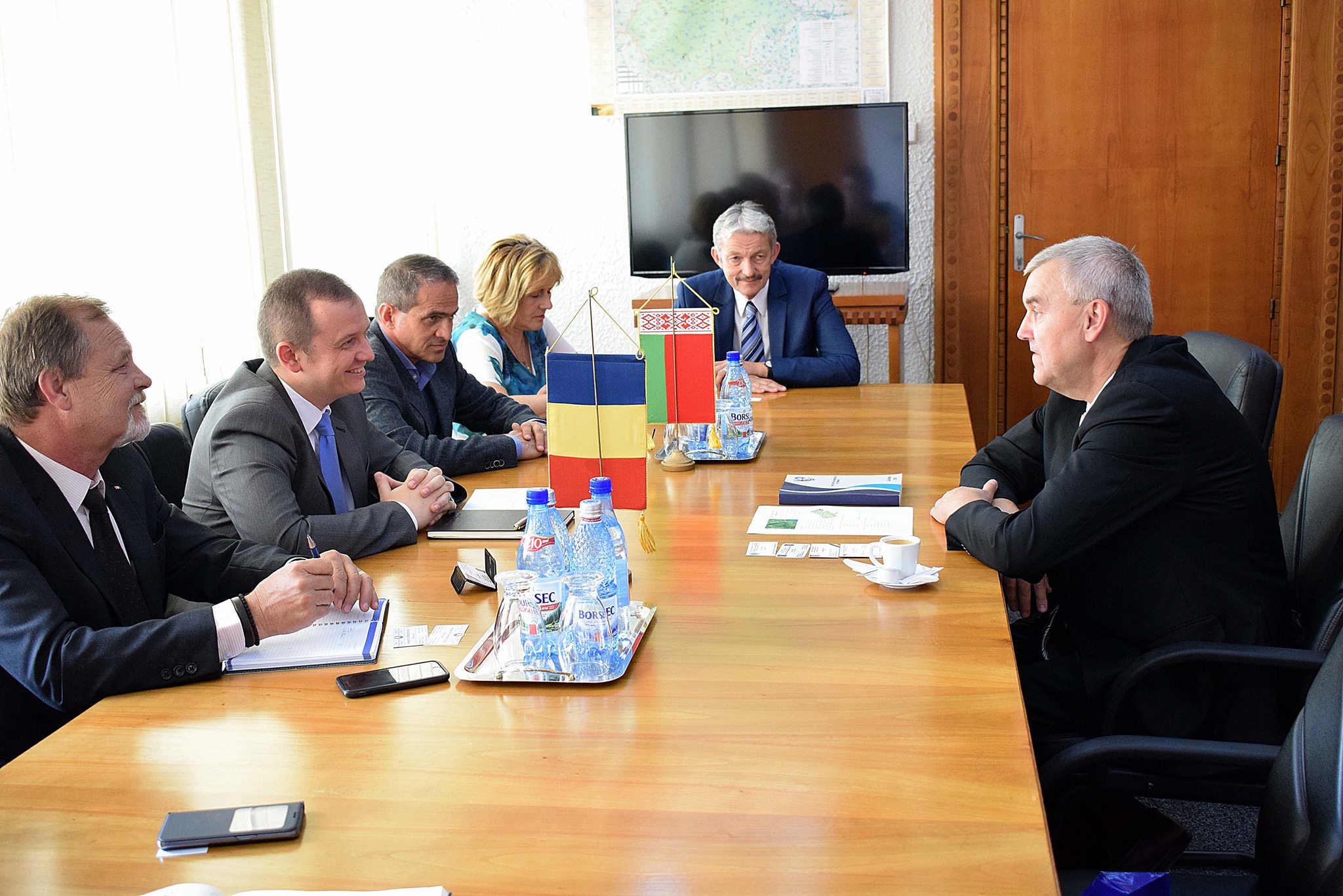 Ambasadorul Republicii  Belarus, în vizită la Satu Mare