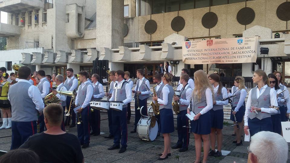 Eveniment Fanfare din trei-­țări europene, într-un regal artistic la Satu Mare