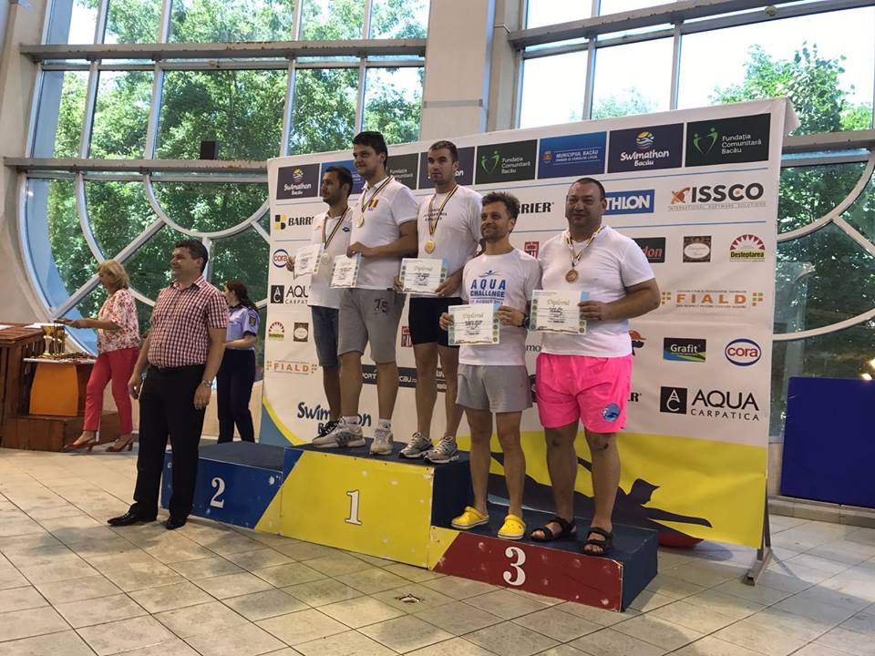 Remus Florin David, polițistul campion la înot