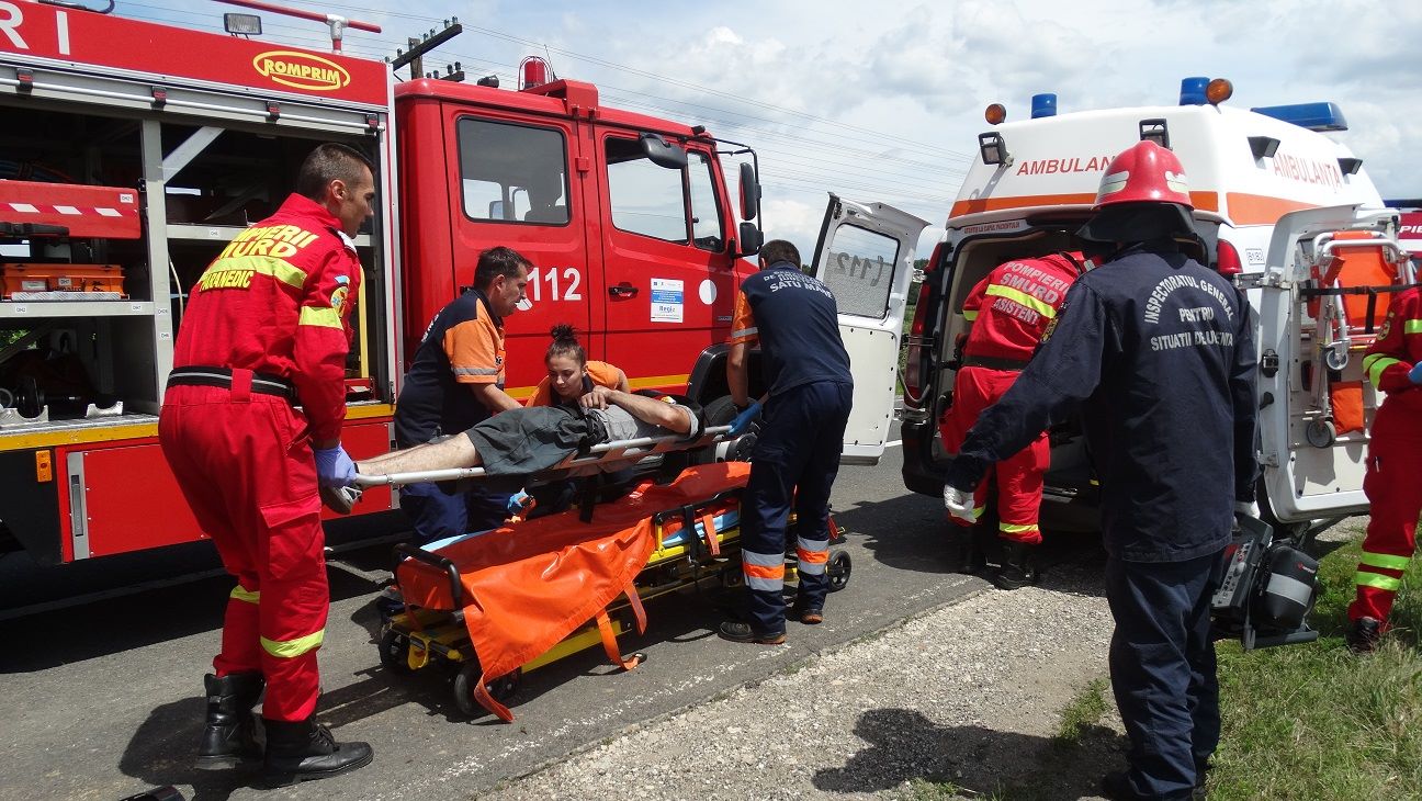 Denivelările drumului au facilitat accidentul grav de lângă Livada