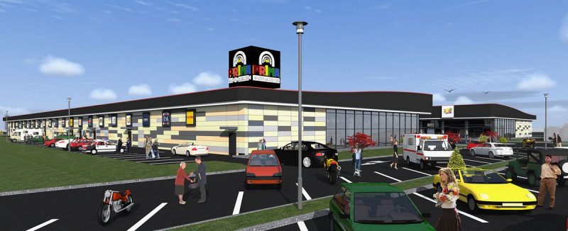 FOTOPLANURI. Un nou mall va fi costruit la Satu Mare. Aproape 12 mii de metri pătrați