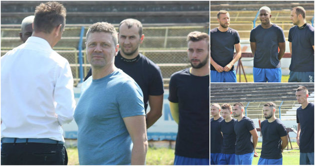 Pregătiri pentru cantonamentul de la Poiana Brașov