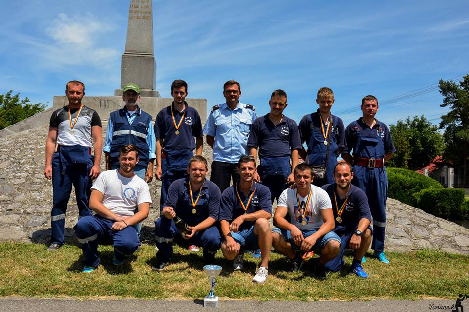 FOTO. Pompierii sătmăreni, printre cei mai buni din țară. Calificați la faza națională