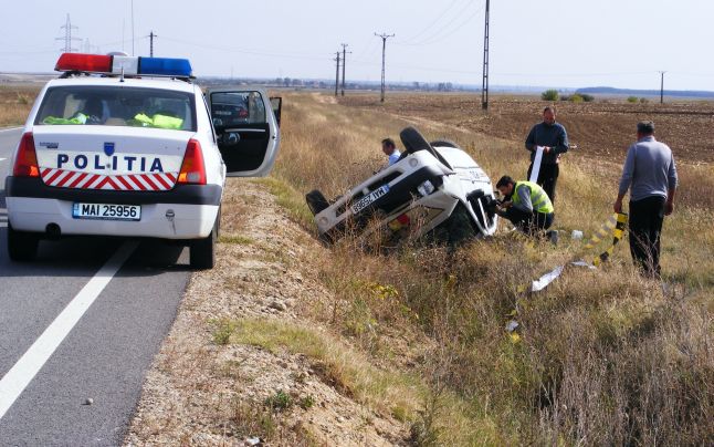 Accident în Oaș. Bărbat rănit, transportat la spital