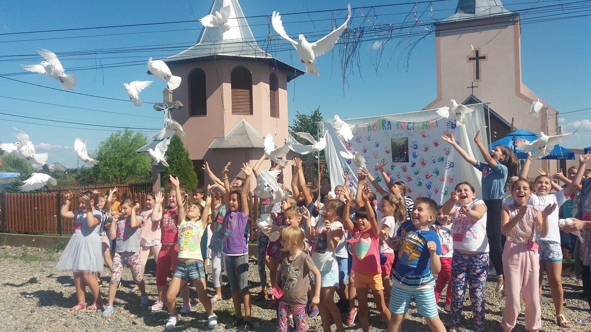FOTO. Ziua Prieteniei. O zi din vacanță la parohia Balta Blondă