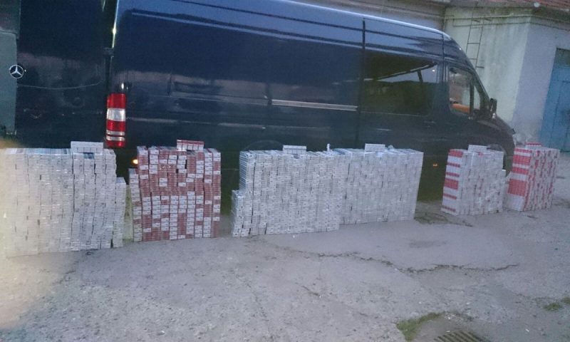 FOTO. Captură record de țigări la Satu Mare. Valoare de peste 160 de mii lei