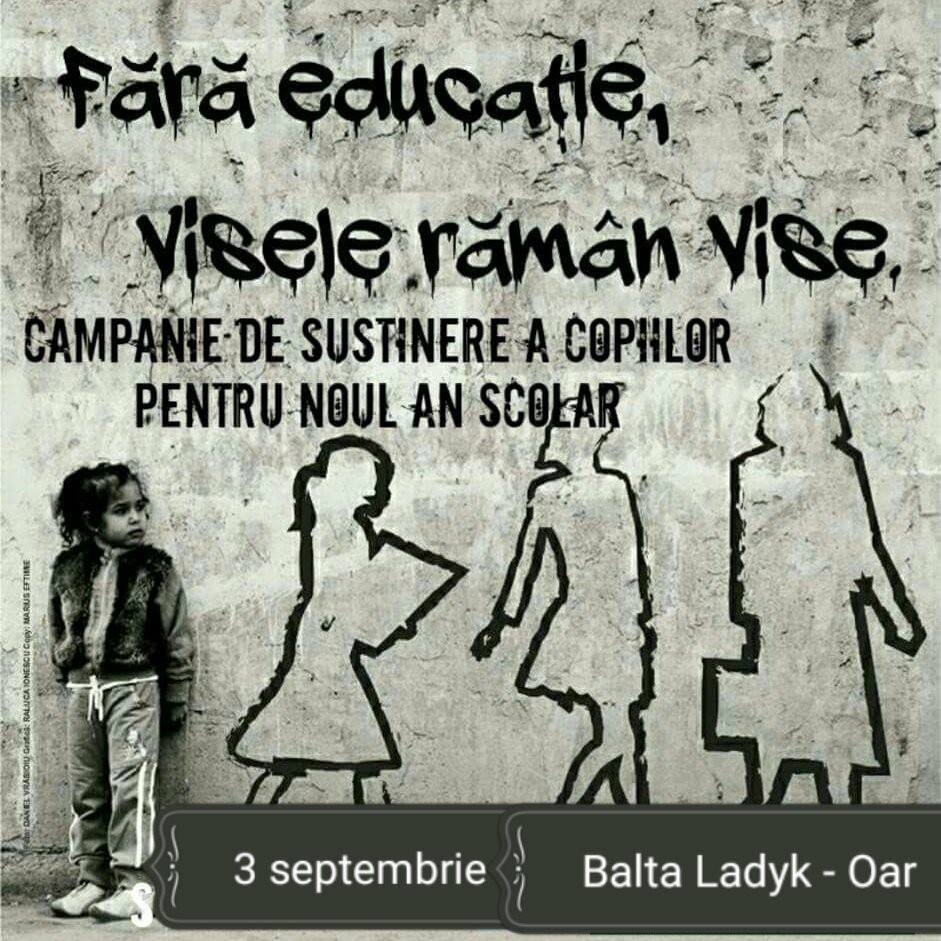 Campanie umanitara pentru începerea noului an scolar