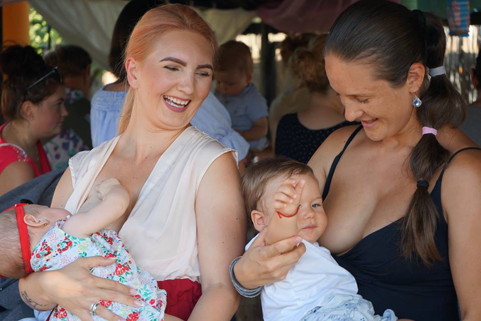 FOTOGALERIE. Susținem alăptarea împreună. Eveniment organizat la Satu Mare