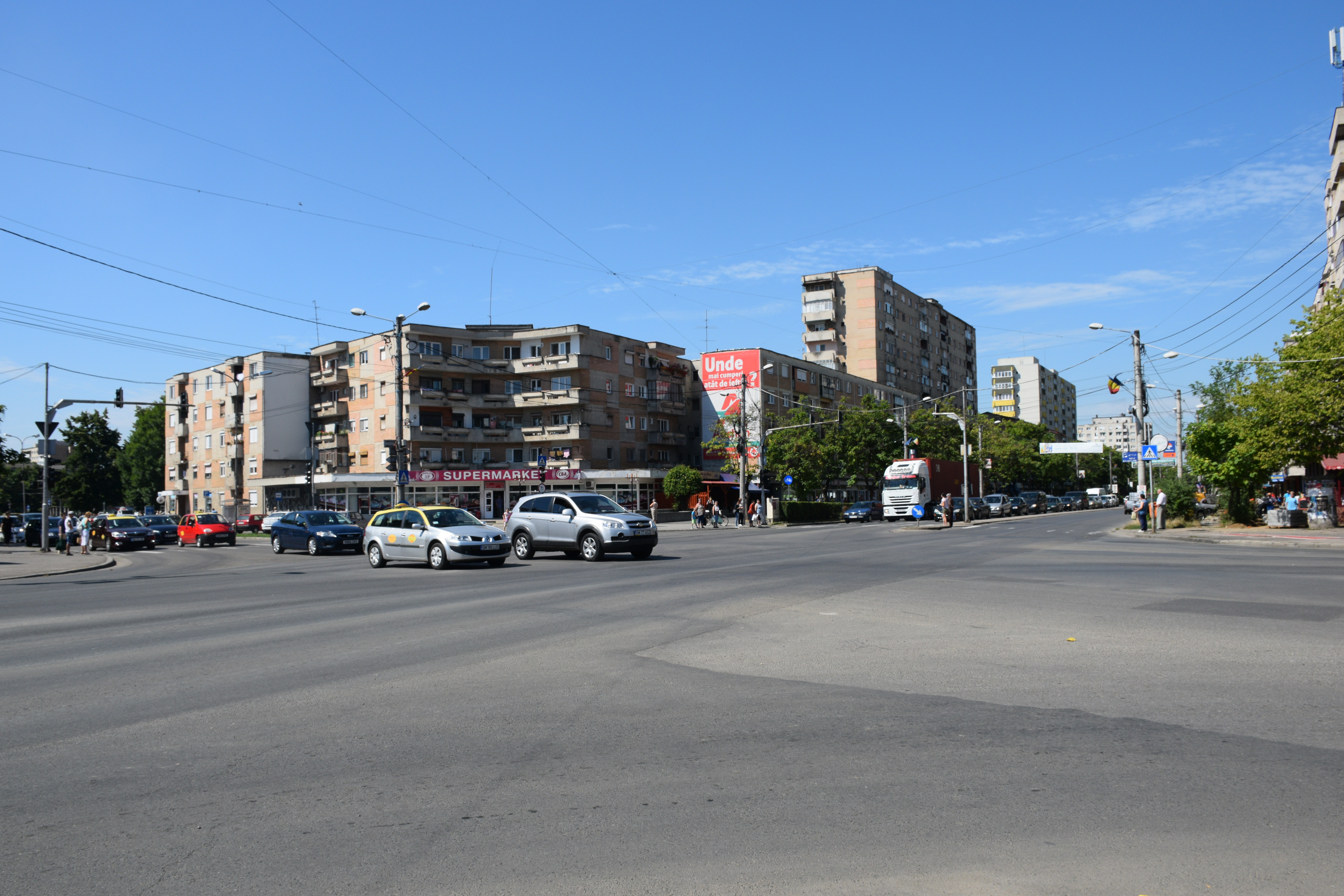 Restricții de circulație în intersecția Crinul