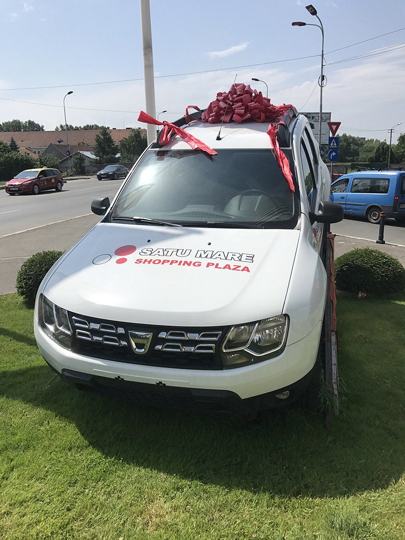 Câştigă o Dacia Duster!   Fii tu marele câștigător!