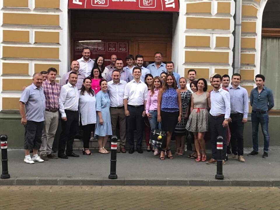 Ciprian Crăciun a fost ales președinte al PES Activists Satu Mare